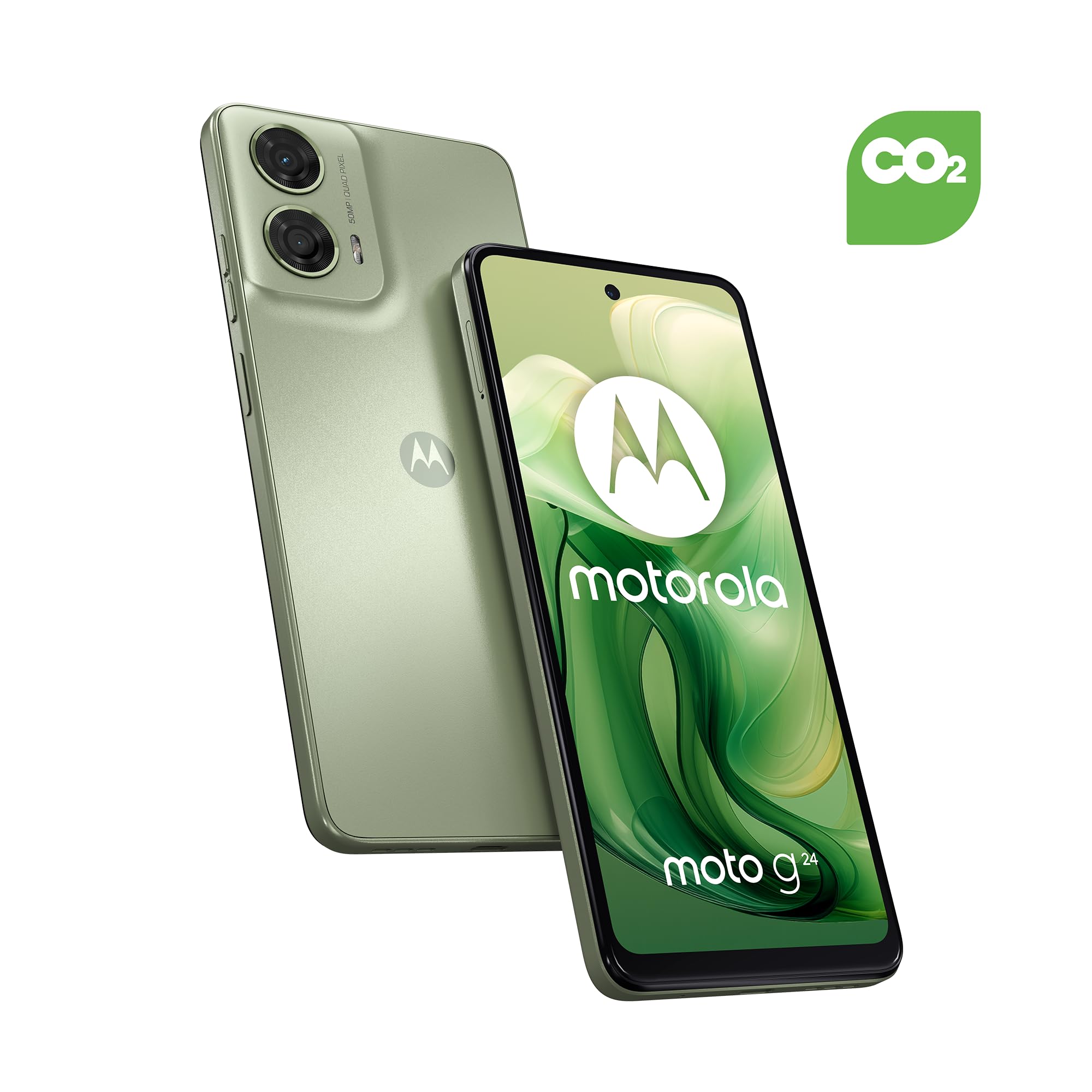 Moto G24 4+128 - Ice Green with Co2 offset : Amazon.co.uk